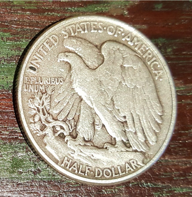 Walking Liberty Silver Half Dollar Coin Rings